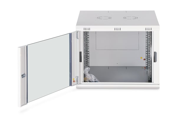 Digitus DN-37106 rack 9U Väggmonterad rack Ljusgrå