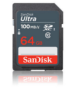 SanDisk Ultra - Flash-hukommelseskort - 64 GB
