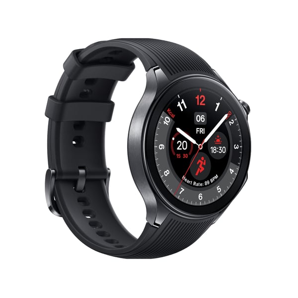 Pikkukuva 4 / 5: OnePlus Watch 2 3,63 cm (1.43") AMOLED 47 mm Digitaalinen 466 x 466 pikseliä Kosketusnäyttö Musta Wi-Fi GPS (satelliitti)