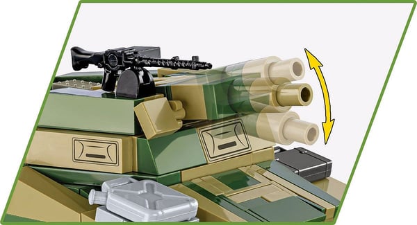 Pikkukuva 11 / 11: COBI 2288 Historical Collection WWII Sd.Kfz. 234/3 Stummel - Saksalainen raskas panssariauto 438 palikkaa