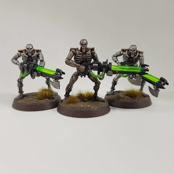 Games Workshop Necron Warriors with Canoptek Scarabs