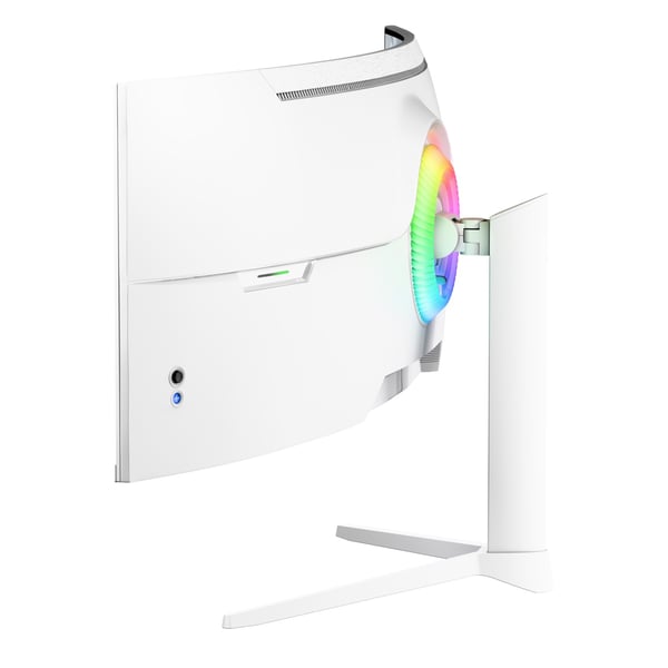 Miniatyrbillede 11 af 11: Arozzi Nova 49” Curved computerskærm 124,5 cm (49") 5120 x 1440 pixel Dual QHD LED Hvid