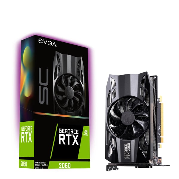 EVGA 06G-P4-2062-KR grafikkort NVIDIA GeForce RTX 2060 6 GB GDDR6