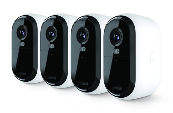Arlo Essential övervakningskamera utomhus, 4-pack
