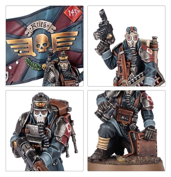 Games Workshop Krieg Command Squad