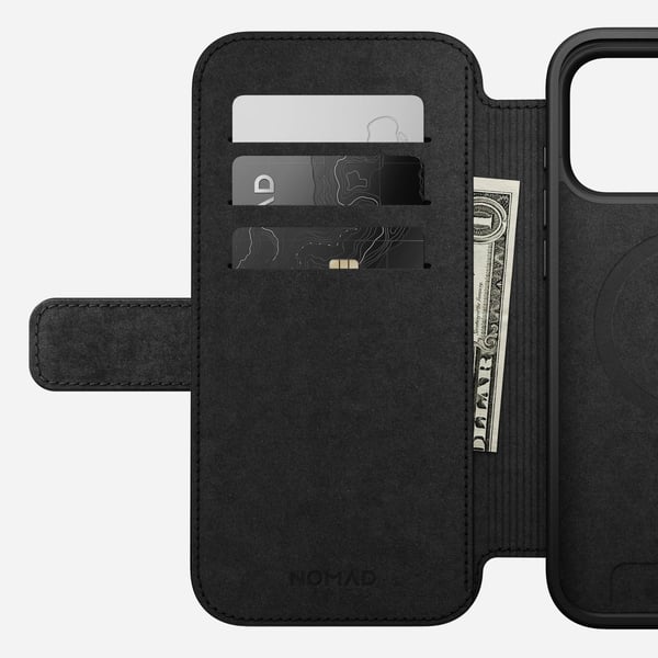 Miniatyrbillede 7 af 8: Nomad Modern Leather Folio mobiltelefon etui 17,5 cm (6.9") Folie Solbrun
