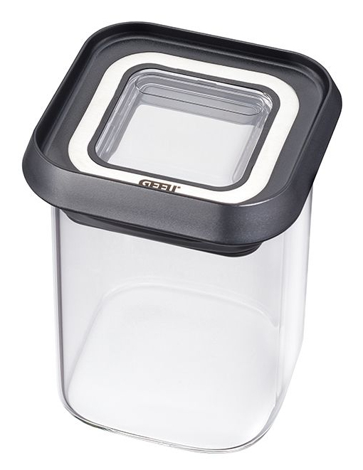 Miniatyrbillede 6 af 6: GEFU PANTRY mini Rektangulær Container 0,18 L Sort, Transparent 1 stk