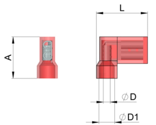 Miniatyrbillede 4 af 4: Vogt 392308s elektrisk stikforbindelse