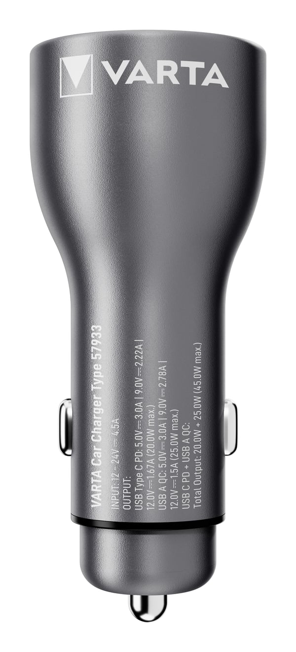 Miniatyrbild 4 av 5: Varta Car Charger Smartphone, Surfplatta Svart Cigarr tändare Automatisk