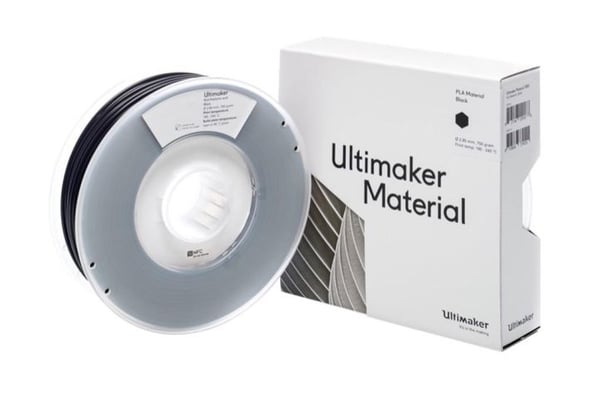 Ultimaker 1609 3D print materiale Polymælkesyre (PLA) Sort 750 g