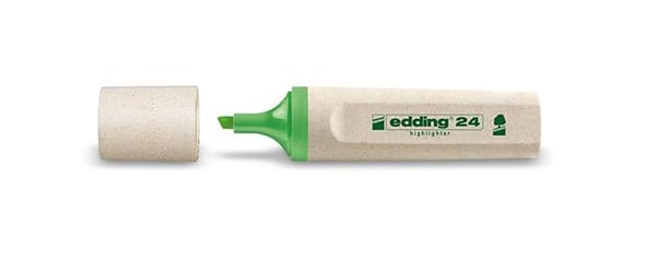Edding EcoLine 24 märkpennor 10 styck Mejselspets Grön Edding EcoLine 24 märkpennor 10 styck Mejselspets Grön