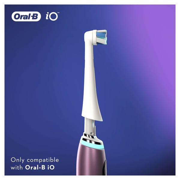 Miniatyrbillede 4 af 8: Oral-B 80335621 børstehoved til elektrisk tandbørste 2 stk Hvid