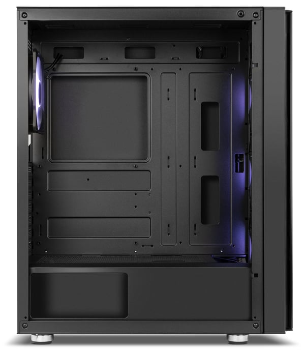 NOX Hummer Horus Midi Tower Sort
