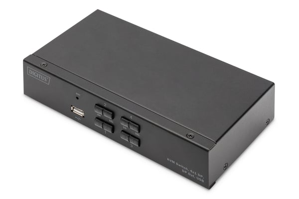 Miniatyrbild 1 av 3: Digitus DS-12891 KVM-switchar Svart