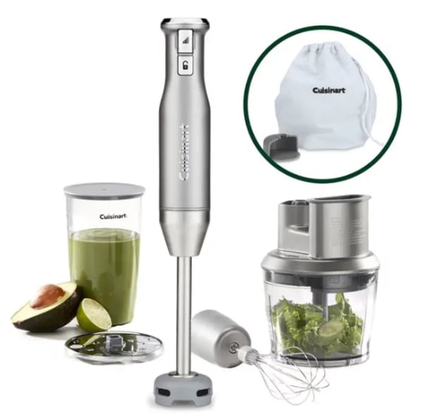 Cuisinart HB500E blender 0,95 L Nedsænkning blender 400 W Sølv