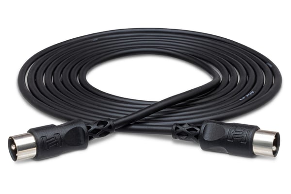 Hosa Technology MID-325BK ljudkabel 7,62 m DIN (5-pin) Svart Hosa Technology MID-325BK ljudkabel 7,62 m DIN (5-pin) Svart