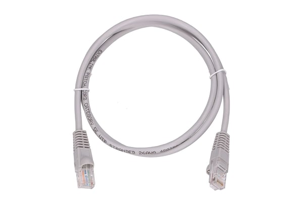 Extralink EX.7669 nätverkskablar Grå 1 m Cat5e U/UTP (UTP) Rund