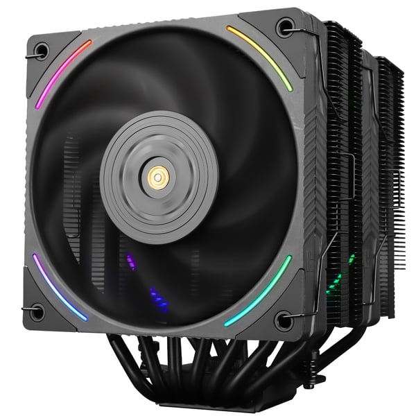 Pikkukuva 8 / 8: Thermalright Phantom Spirit 120 EVO Suoritin Jäähdytyslevy/jäähdytin 12 cm Musta 1 kpl