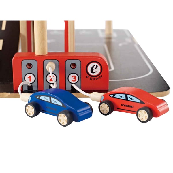 Miniatyrbild 3 av 6: Hape PARK AND GO GARAGE