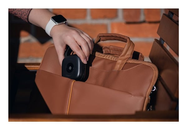 FORCELL F-PROTECT URBAN STYLE -laukku 15,6\" kannettavalle tietokoneelle, ruskea