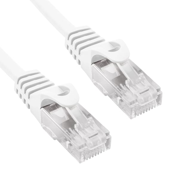 Miniatyrbillede 2 af 2: Phasak PHK 1952W netværkskabel Hvid 0,25 m Cat6 U/UTP (UTP) Rund