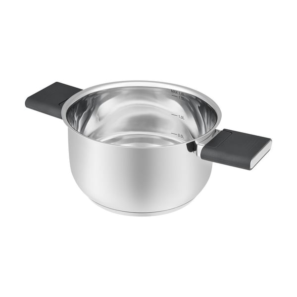 Resto Kitchenware Anser 1,6 L Pyöreä Musta, Ruostumaton teräs