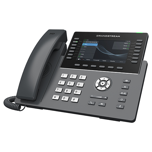 Miniatyrbild 4 av 5: Grandstream Networks GRP2650 IP-telefoner Svart 14 linjer TFT Wi-Fi
