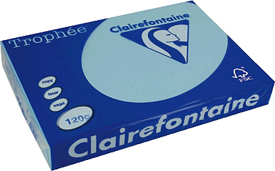 Clairefontaine Trophée A4 120 g/qm 250 sht printpapir Blå