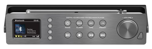 Miniatyrbillede 9 af 9: Soundmaster RCD1190SW radio Bærbar Analog & digital Sort