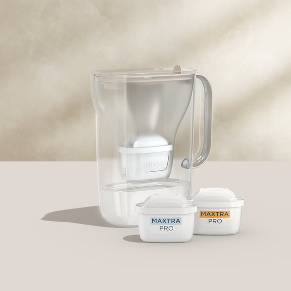 Miniatyrbillede 1 af 5: Brita Style Essential Kande vandfilter 2,4 L Sand, Transparent
