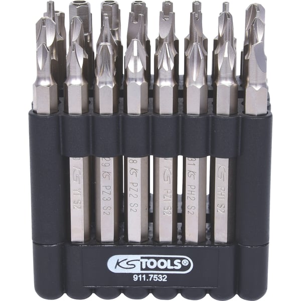 KS Tools 911.7532 skruetrækker bit 32 stk