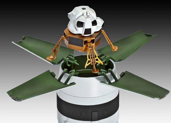 Revell Apollo Saturn V Rymdraketmodell Monteringssats 1:144