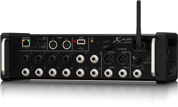 Pikkukuva 1 / 9: Behringer XR12 miksauslaite 12 kanavaa Musta