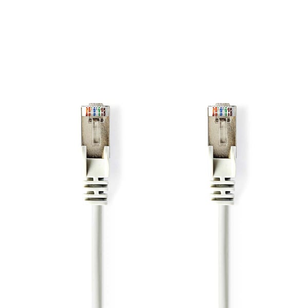 Miniatyrbillede 1 af 4: Nedis CCGP85121WT200 netværkskabel Hvid 20 m Cat5e SF/UTP (S-FTP)