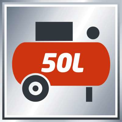 Miniatyrbillede 13 af 13: Einhell TE-AC 400/50/10 V luftkompressore 2200 W 400 l/min Vekselstrøm