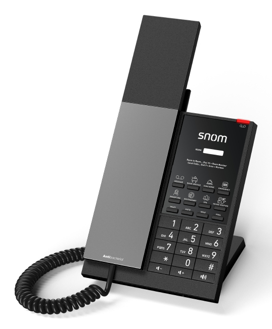 Snom HD350A IP-telefon Sort