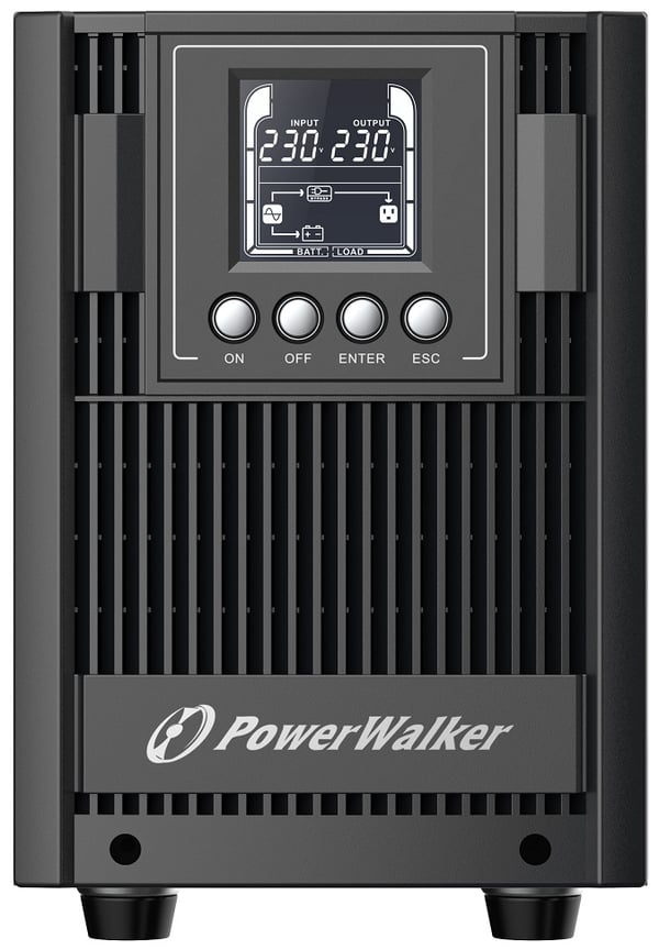 Miniatyrbillede 3 af 3: PowerWalker VFI 2000 AT UPS-enhed Dobbeltkonvertering (online) 2 kVA 1800 W 4 AC stikkontakt(er)