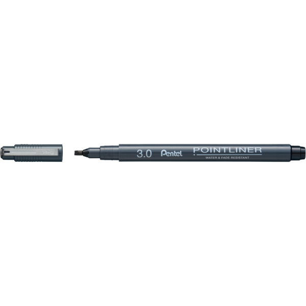 Pentel S20P-C30A kulspetspennor Svart Kulspetspenna, pinnformad Fin 1 styck