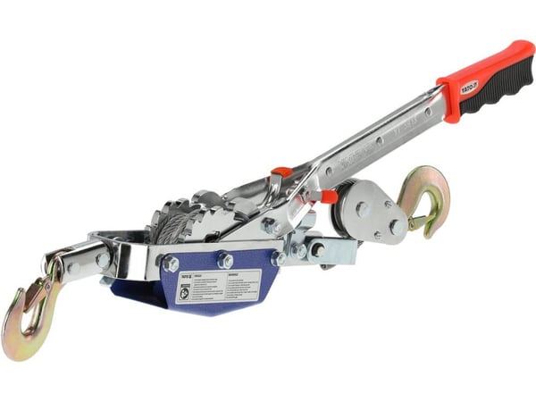 Miniatyrbild 5 av 6: Yato YT-5913 handdriven vinsch 1325 kg Stål