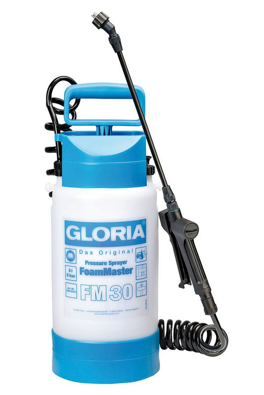 Miniatyrbild 1 av 2: GLORIA 000658.0000 handspruta 3 l Blå, Vit Plast