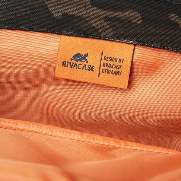 Rivacase Sherwood rygsæk Rulletoprygsæk Brun, Camouflage Neopren, Polyester, Polyurethan (PU), Genanvendt polyethylenterephthalat (rPET)
