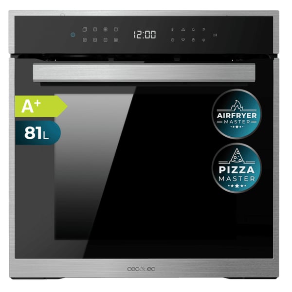 Pikkukuva 12 / 18: Cecotec Bolero Hexa P506000 81 L 3400 W Musta, Ruostumaton teräs