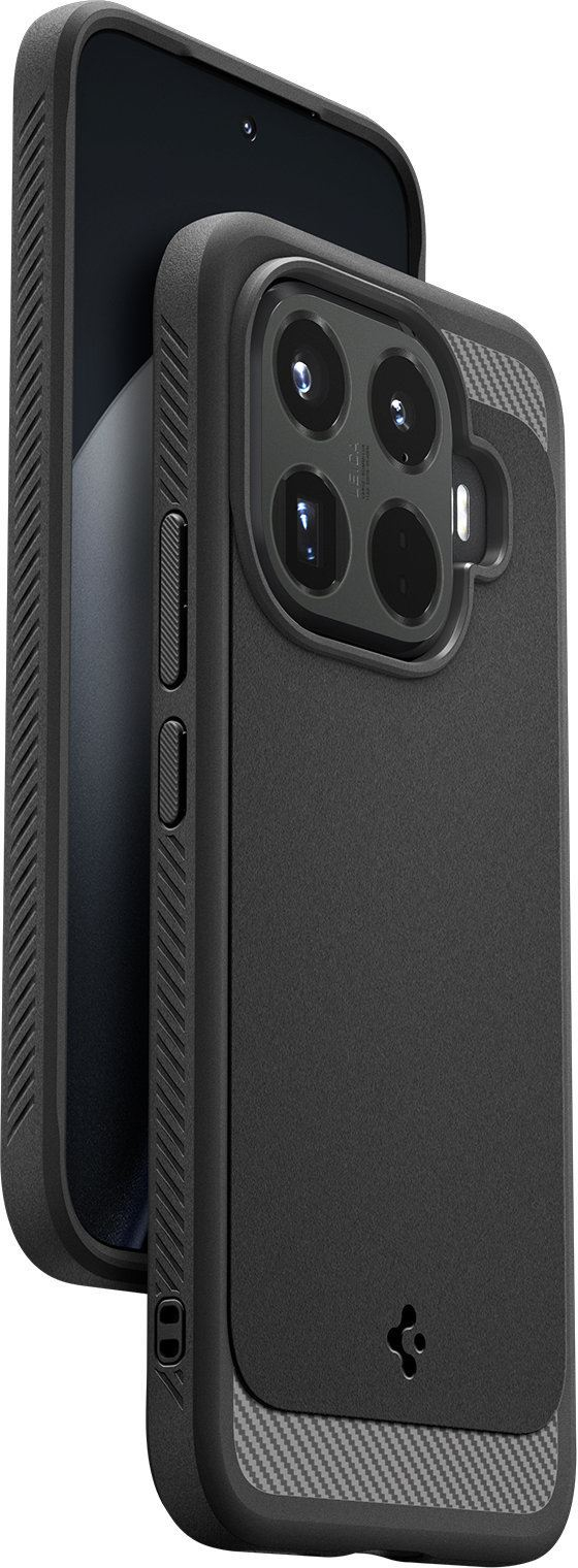 Spigen Rugged Armor mobiltelefon etui 17,4 cm (6.83") Cover Sort