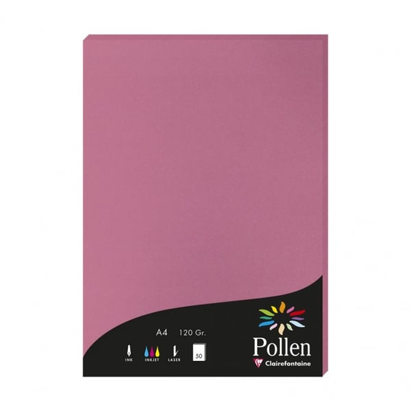 Miniatyrbillede 1 af 2: Clairefontaine 3329680442816 speciel papir til kunsthåndværk Kunstpapir 50 ark