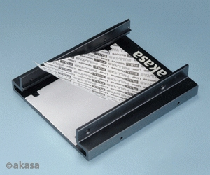 Akasa AK-MX010 monteringssæt Sort Aluminium