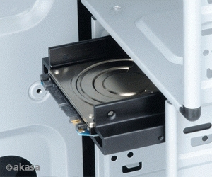 Akasa AK-MX010 monteringssæt Sort Aluminium