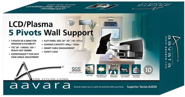Aavara A2020 tv-beslag