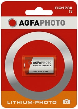 AgfaPhoto CR123A Engangsbatteri Lithium