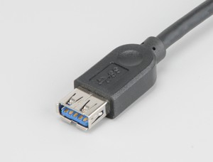 Akasa USB 3.0 cable Ext USB-kabel 1,5 m Sort