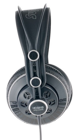 Superlux HD681B kuulokkeet ja kuulokemikrofoni Langallinen Musiikki Musta
